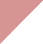 A square divided into 2 triangles. Top left: red. Bottom right: white