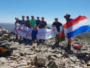 Scafell Pike Peak charity event