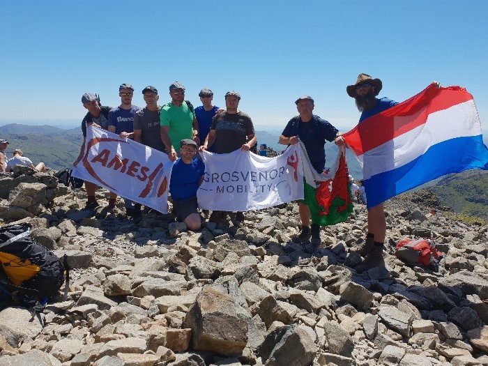 Scafell Pike Peak charity event