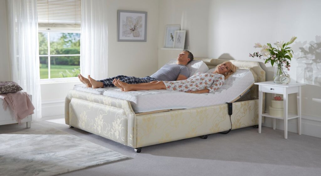 Nightingale remote adjustable mobility double bed